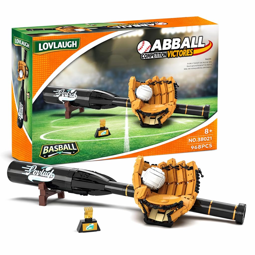 【手作りキット】ガッツポーズの野球ボールくんキットバットチャーム付き12セット Amazon.co.jp: lovlaugh 968ピース 野球組み立てセット バット